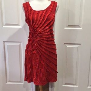 Lauren Mitchell’s Red Dress